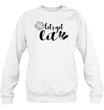 Let's Get Lit 4th Of July Shirt Unisex Fleece Pullover Sweatshirt