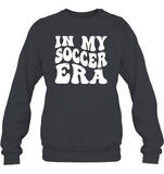 In My Soccer Era Sports Shirt Unisex Fleece Pullover Sweatshirt
