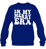 In My Merry Era Shirt Unisex Fleece Pullover Sweatshirt