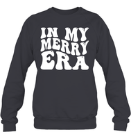 In My Merry Era Shirt Unisex Fleece Pullover Sweatshirt