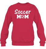 Soccer Mom Sports Shirt Unisex Fleece Pullover Sweatshirt
