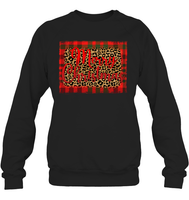 Merry Christmas Shirt Cheetah Print For Women