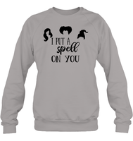 Hocus Pocus I Put A Spell on You Unisex Fleece Pullover Sweatshirt
