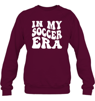 In My Soccer Era Sports Shirt Unisex Fleece Pullover Sweatshirt