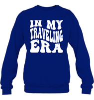 In My Traveling Era Unisex Fleece Pullover Sweatshirt