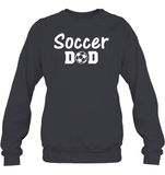 Soccer Dad Sports Shirt Unisex Fleece Pullover Sweatshirt