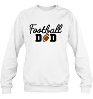 Football Dad Shirt - The Ultimate Game Day Essential Unisex Fleece Pullover Sweatshirt