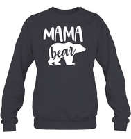 Mama Bear Family Shirt Unisex Fleece Pullover Sweatshirt