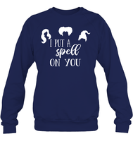 Hocus Pocus I Put A Spell on You Unisex Fleece Pullover Sweatshirt
