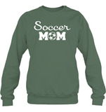 Soccer Mom Sports Shirt Unisex Fleece Pullover Sweatshirt