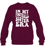 In My Football Sister Era Sports Shirt Unisex Fleece Pullover Sweatshirt