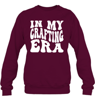 In My Crafting Era Unisex Fleece Pullover Sweatshirt