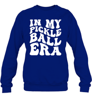 In My Pickle ball Era Unisex Fleece Pullover Sweatshirt