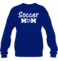 Soccer Mom Sports Shirt Unisex Fleece Pullover Sweatshirt