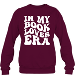 In My Book Lover Era Unisex Fleece Pullover Sweatshirt