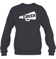 Cheer T Shirt Unisex Fleece Pullover Sweatshirt