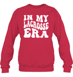 In My Lacrosse Era Sports Shirt Unisex Fleece Pullover Sweatshirt