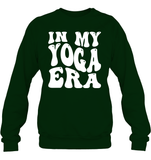 In My Yoga Era Unisex Fleece Pullover Sweatshirt