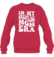 In My Wrestling Mom Era Sports Shirt Unisex Fleece Pullover Sweatshirt