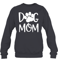Dog Mom Pet Shirt Unisex Fleece Pullover Sweatshirt