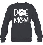 Dog Mom Pet Shirt Unisex Fleece Pullover Sweatshirt