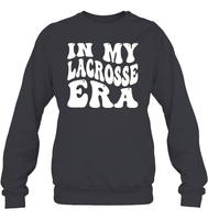 In My Lacrosse Era Sports Shirt Unisex Fleece Pullover Sweatshirt