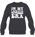 In My Lacrosse Era Sports Shirt Unisex Fleece Pullover Sweatshirt