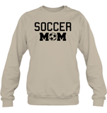 Soccer Mom Sports Shirt Unisex Fleece Pullover Sweatshirt
