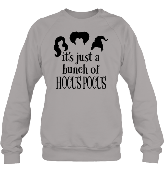 Hocus Pocus It's Just A Bunch Of Hocus Pocus Unisex Fleece Pullover Sweatshirt