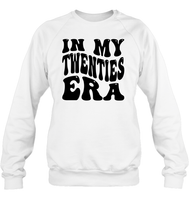 In My Twenties Era Birthday Shirt Unisex Fleece Pullover Sweatshirt