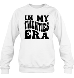 In My Twenties Era Birthday Shirt Unisex Fleece Pullover Sweatshirt