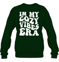 In My Cozy Vibes Era Shirt Unisex Fleece Pullover Sweatshirt