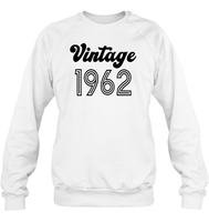 1962 Retro Vintage Birth Year Blast Unisex Fleece Pullover Sweatshirt