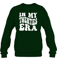 In My Twenties Era Birthday Shirt Unisex Fleece Pullover Sweatshirt