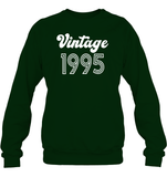 1995 Retro Vintage Birth Year Blast Unisex Fleece Pullover Sweatshirt
