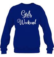 Girls Weekend Girls Trip Shirt Unisex Fleece Pullover Sweatshirt