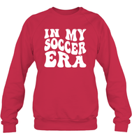 In My Soccer Era Sports Shirt Unisex Fleece Pullover Sweatshirt