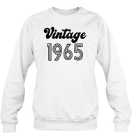 1965 Retro Vintage Birth Year Blast Unisex Fleece Pullover Sweatshirt