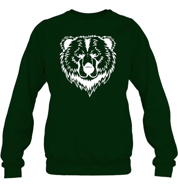 Bear Shirt Unisex Fleece Pullover Sweatshirt