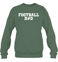 Football Dad Shirt - The Ultimate Game Day Essential Unisex Fleece Pullover Sweatshirt