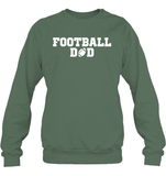 Football Dad Shirt - The Ultimate Game Day Essential Unisex Fleece Pullover Sweatshirt