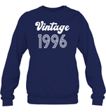 1996 Retro Vintage Birth Year Blast Unisex Fleece Pullover Sweatshirt