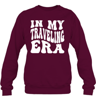 In My Traveling Era Unisex Fleece Pullover Sweatshirt