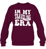 In My Traveling Era Unisex Fleece Pullover Sweatshirt