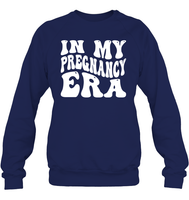 In My Pregnancy Era Shirt Unisex Fleece Pullover Sweatshirt