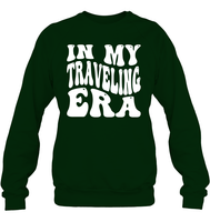 In My Traveling Era Unisex Fleece Pullover Sweatshirt