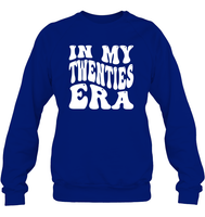 In My Twenties Era Birthday Shirt Unisex Fleece Pullover Sweatshirt