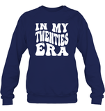 In My Twenties Era Birthday Shirt Unisex Fleece Pullover Sweatshirt