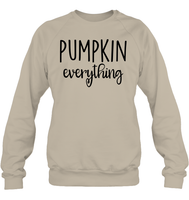Pumpkin Everything Shirt – Embrace the Fall Flavor Unisex Fleece Pullover Sweatshirt
