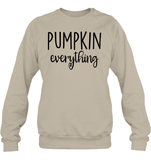 Pumpkin Everything Shirt – Embrace the Fall Flavor Unisex Fleece Pullover Sweatshirt